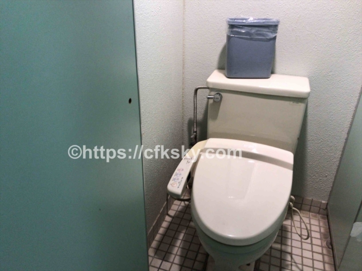 グリーンパーク尾瀬戸倉のトイレ個室
